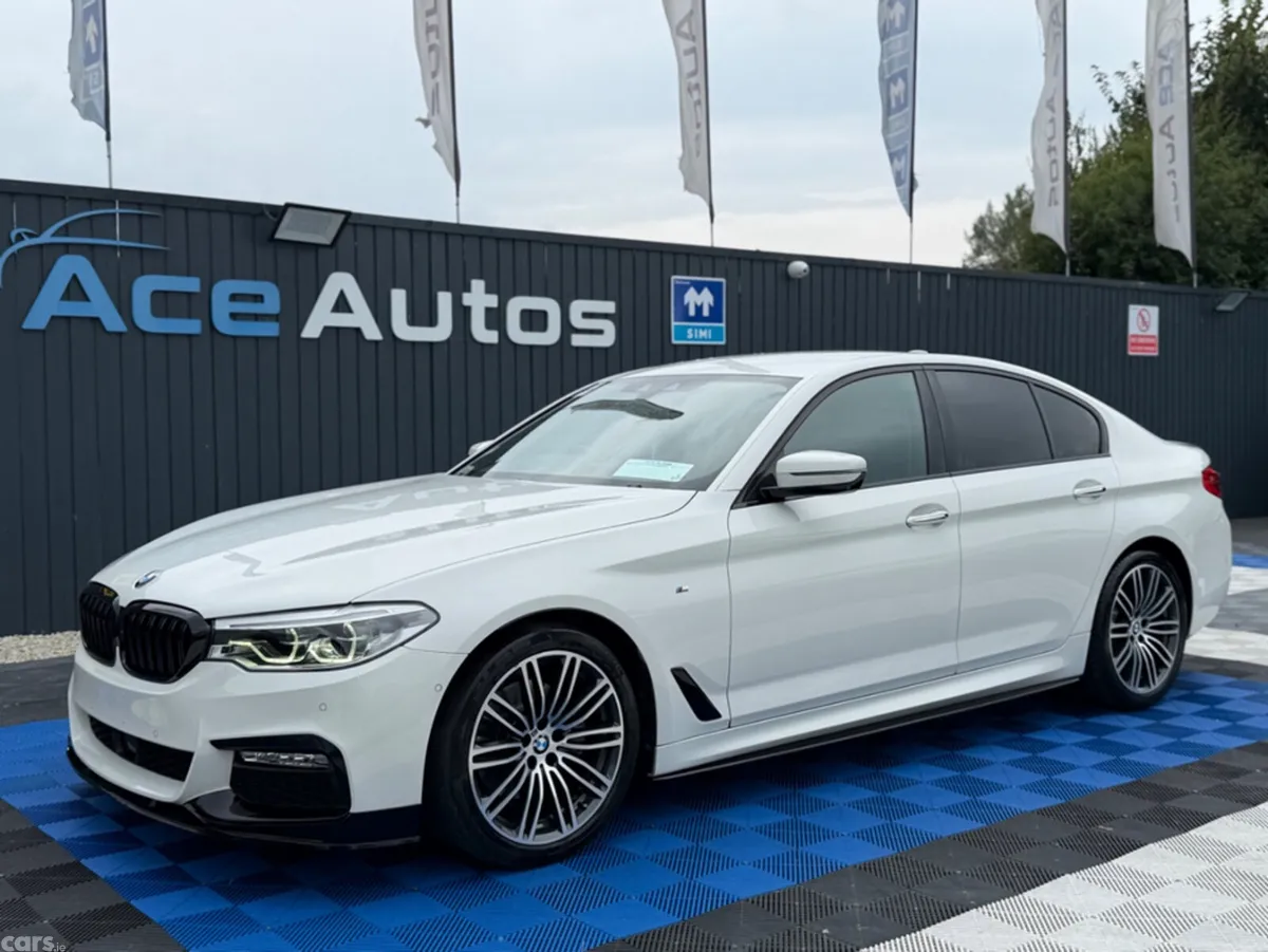 BMW 5-Series Saloon, Diesel, 2018, White