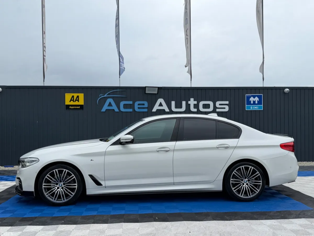 BMW 5-Series Saloon, Diesel, 2018, White