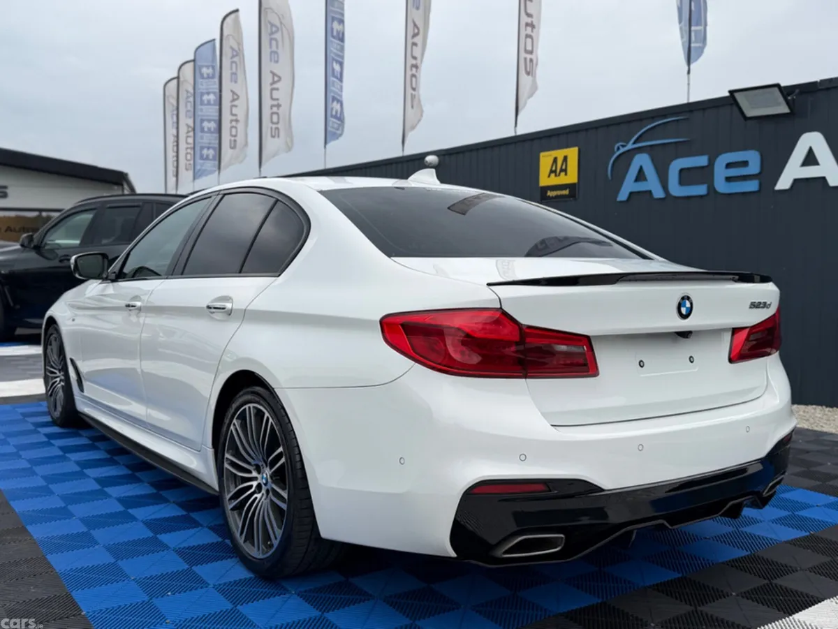 BMW 5-Series Saloon, Diesel, 2018, White