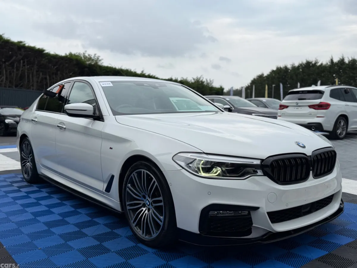 BMW 5-Series Saloon, Diesel, 2018, White