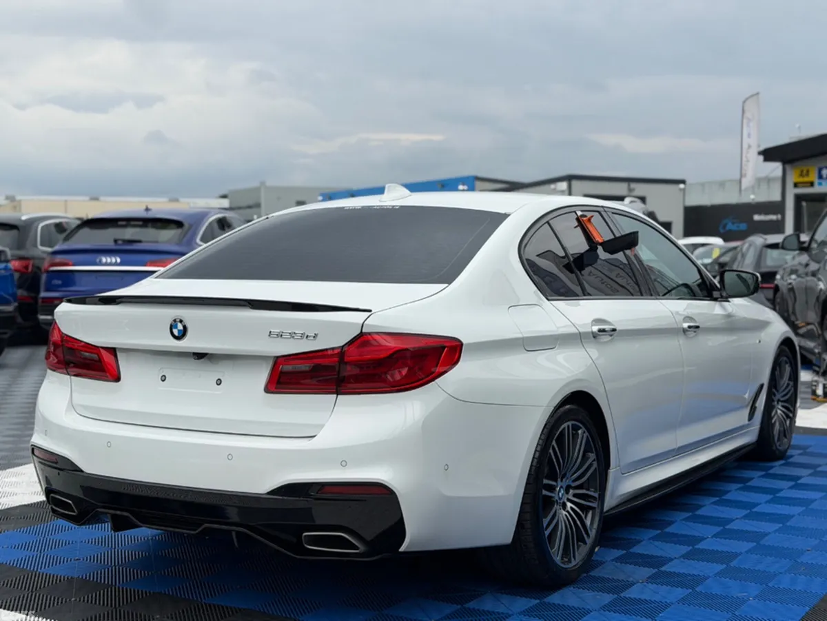 BMW 5-Series Saloon, Diesel, 2018, White
