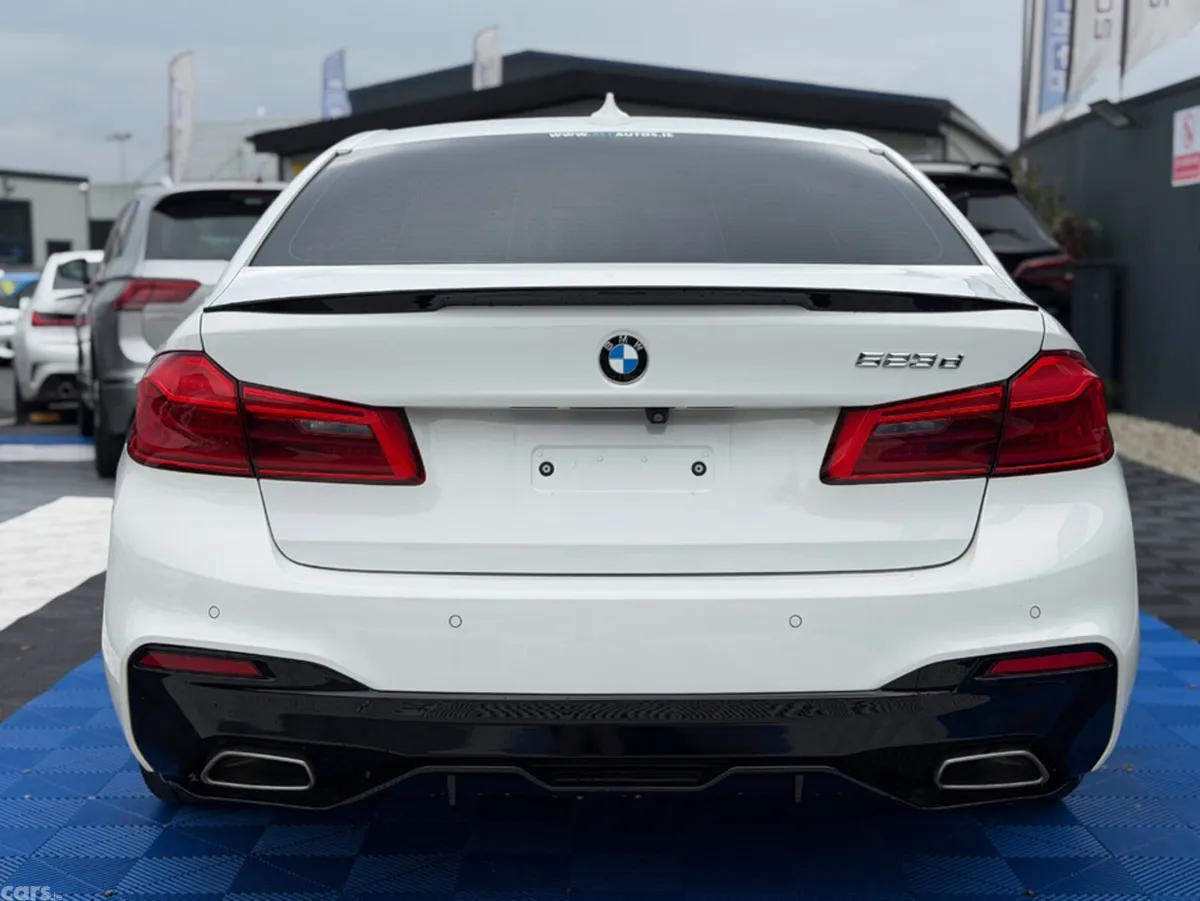 BMW 5-Series Saloon, Diesel, 2018, White
