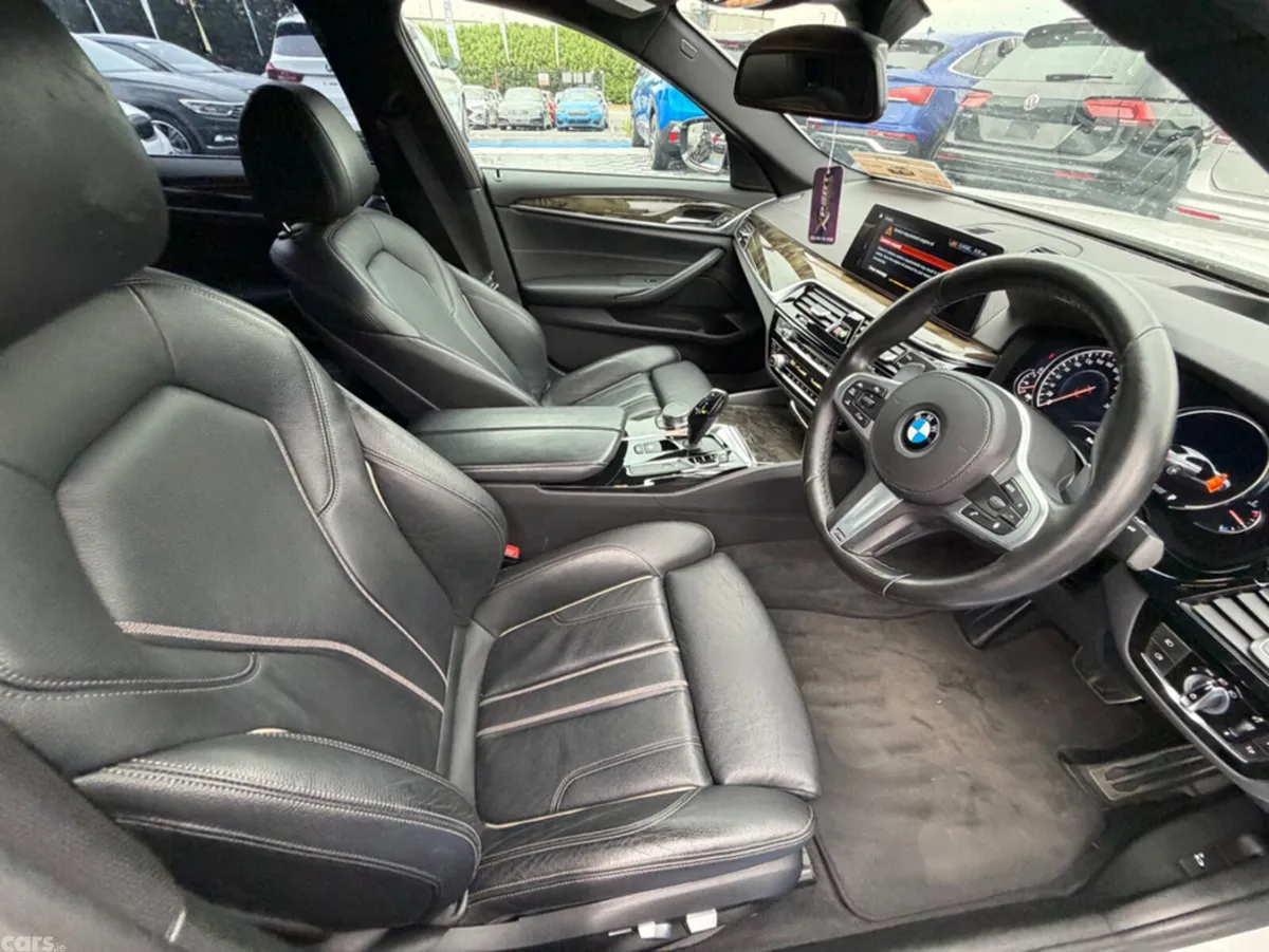 BMW 5-Series Saloon, Diesel, 2018, White