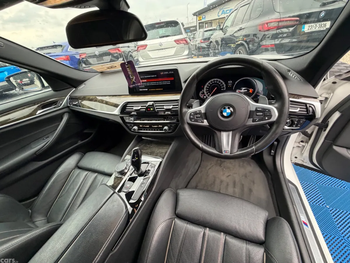 BMW 5-Series Saloon, Diesel, 2018, White