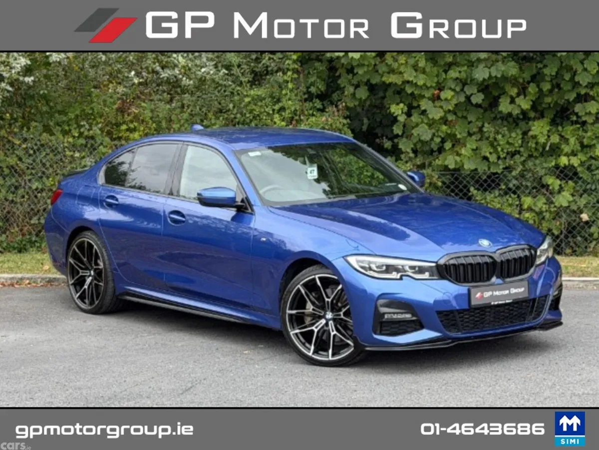 BMW 3-Series Saloon, Petrol Plug-in Hybrid, 2019, Blue