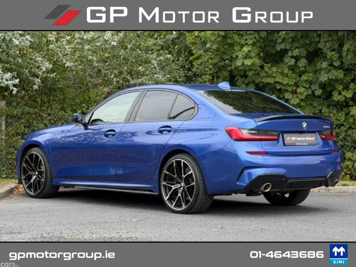BMW 3-Series Saloon, Petrol Plug-in Hybrid, 2019, Blue
