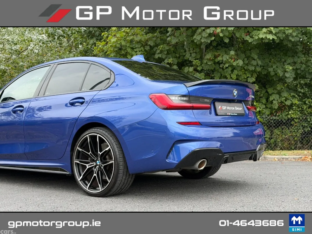 BMW 3-Series Saloon, Petrol Plug-in Hybrid, 2019, Blue