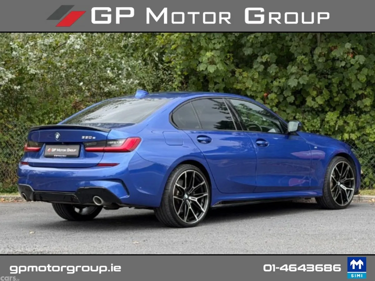 BMW 3-Series Saloon, Petrol Plug-in Hybrid, 2019, Blue