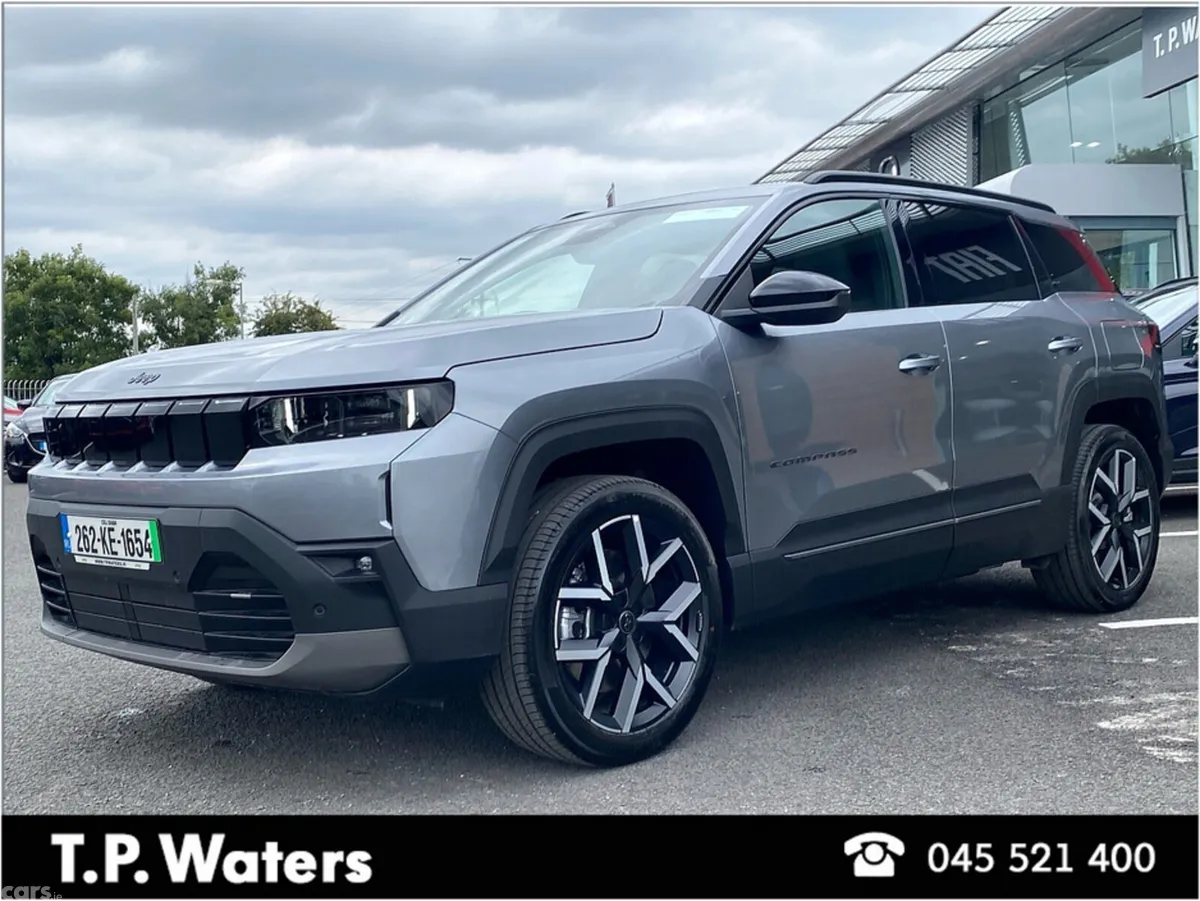 Jeep Compass SUV, Electric, 2026, Grey