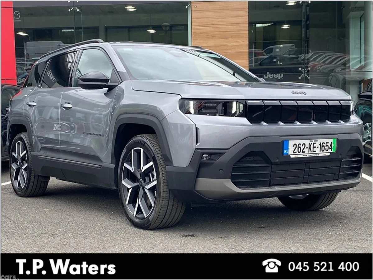 Jeep Compass SUV, Electric, 2026, Grey