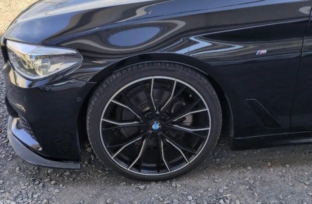 BMW 5-Series Saloon, Diesel, 2018, Black