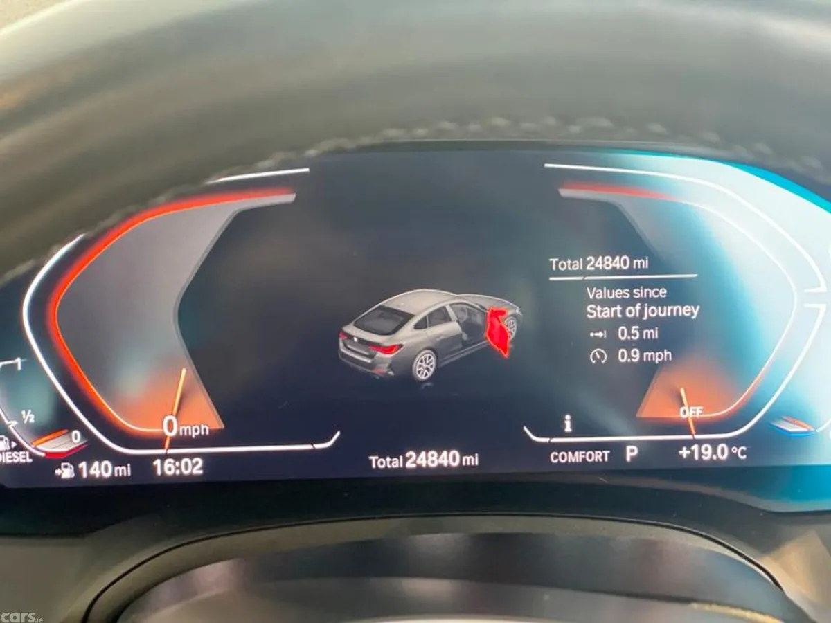 BMW 4-Series Hatchback, Diesel Hybrid, 2023, Blue