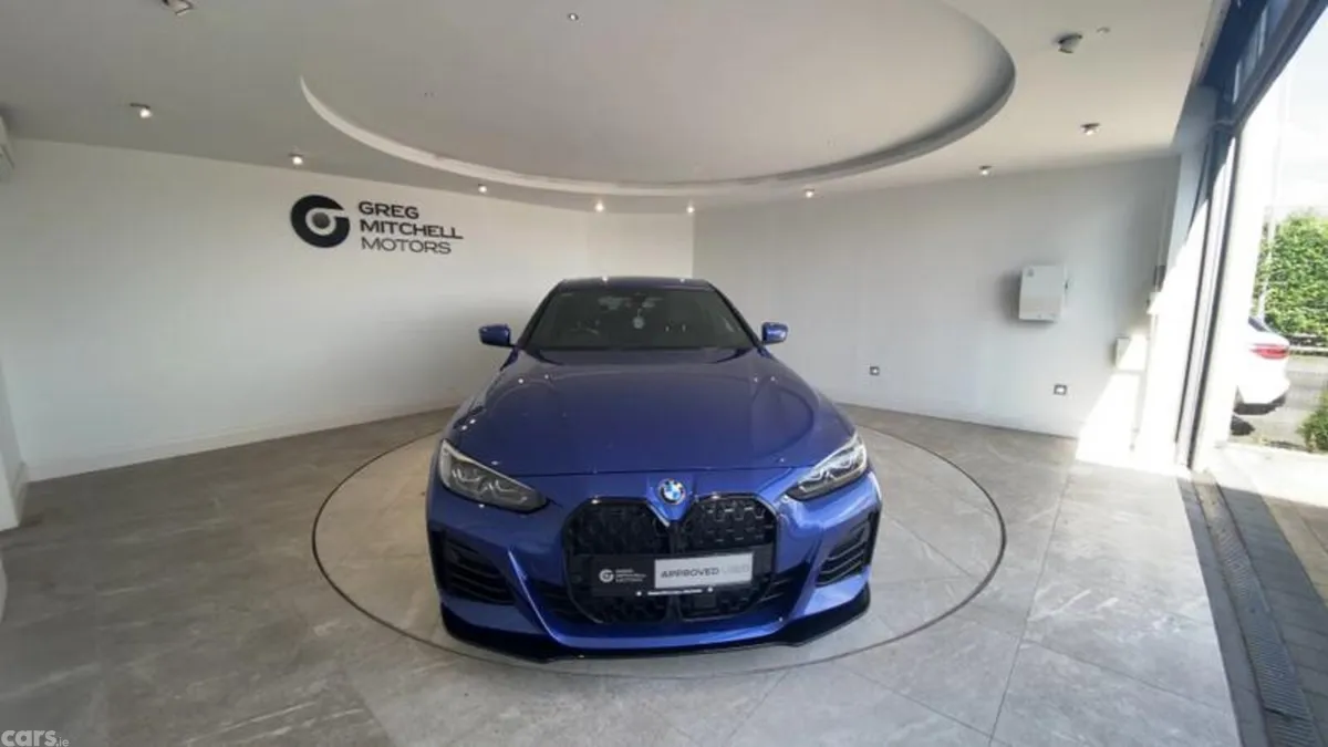 BMW 4-Series Hatchback, Diesel Hybrid, 2023, Blue