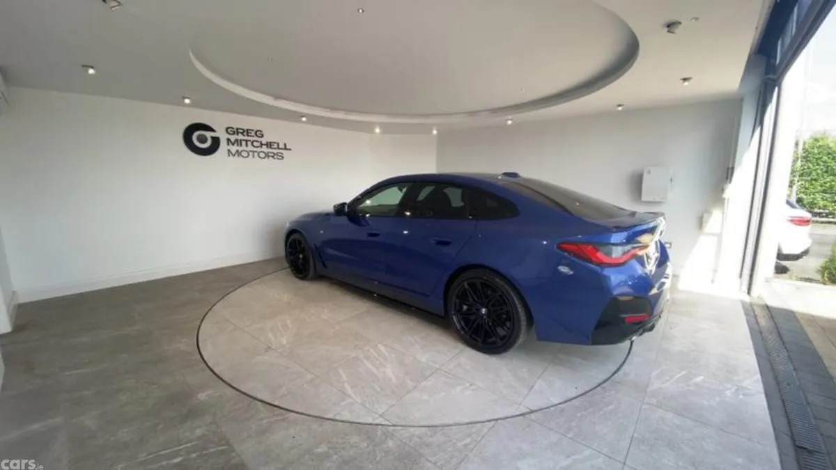 BMW 4-Series Hatchback, Diesel Hybrid, 2023, Blue