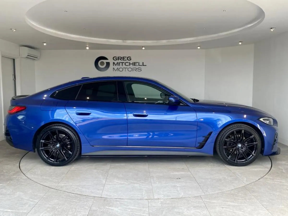 BMW 4-Series Hatchback, Diesel Hybrid, 2023, Blue