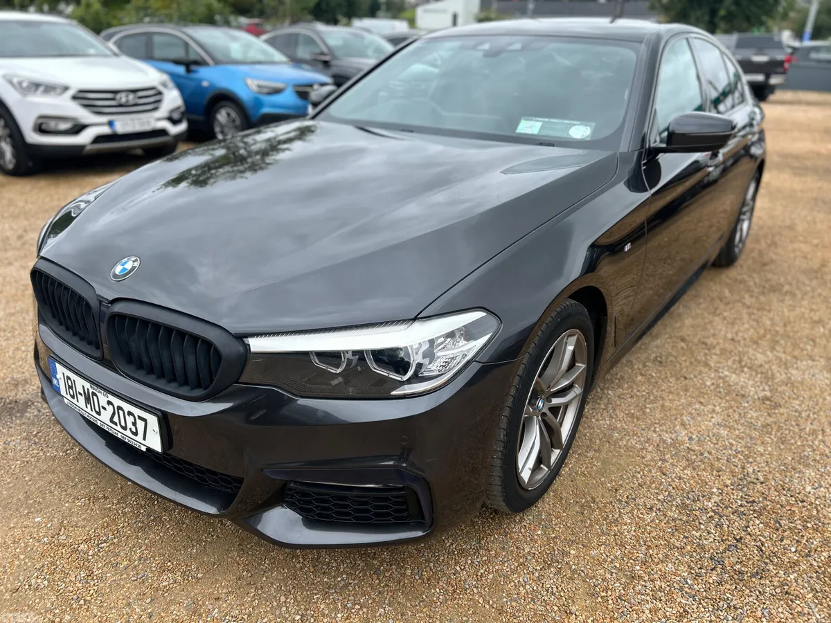 BMW 5-Series Saloon, Diesel, 2018, Grey