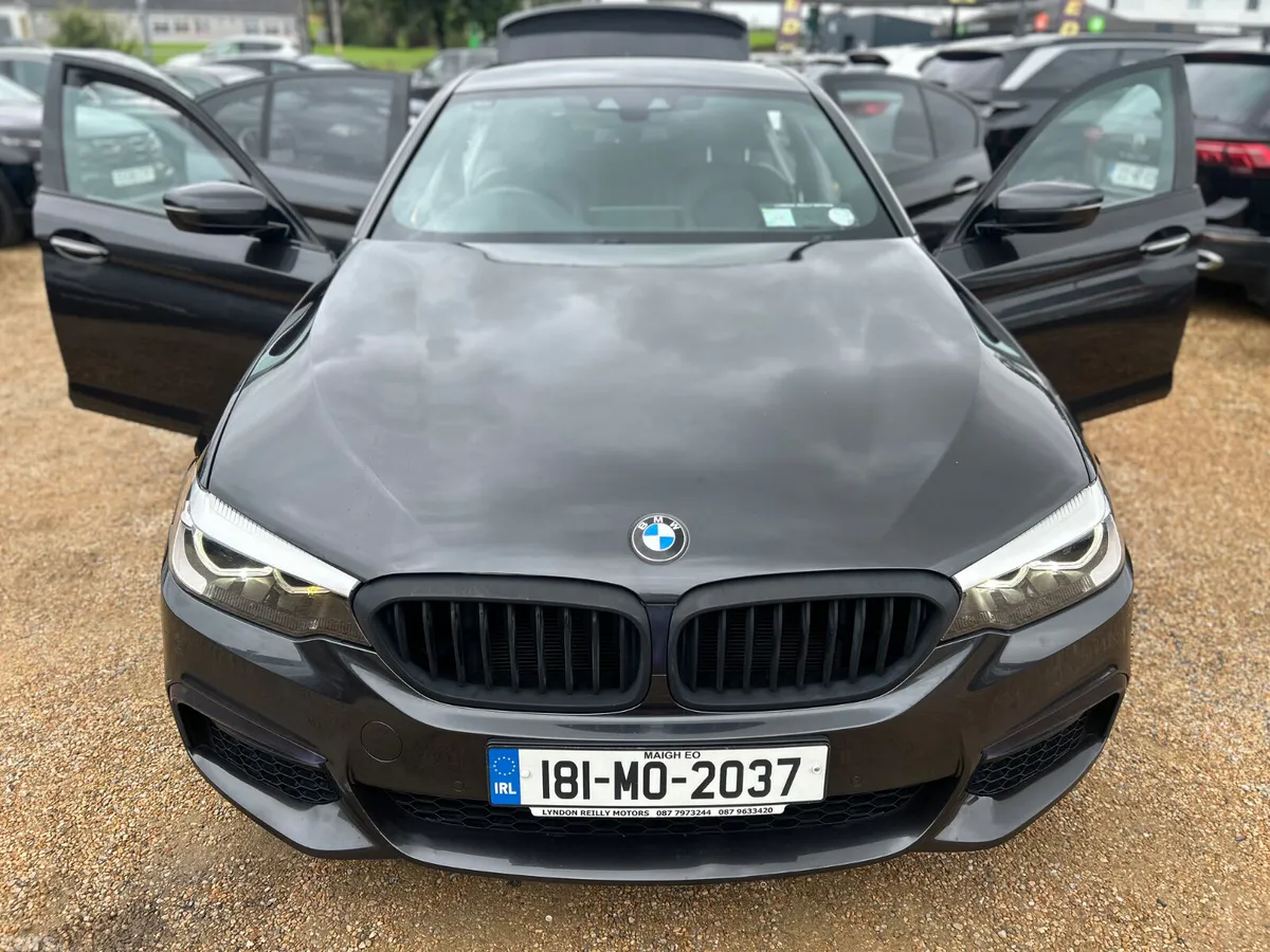 BMW 5-Series Saloon, Diesel, 2018, Grey