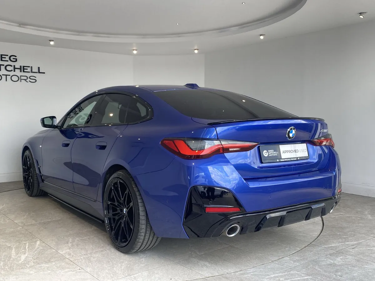 BMW 4-Series Coupe, Diesel Hybrid, 2023, Blue