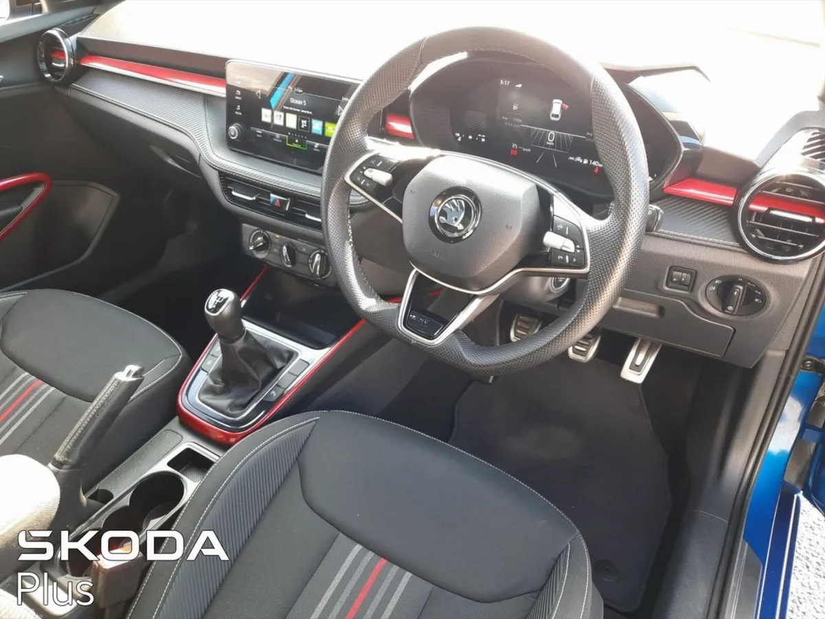Skoda Fabia Hatchback, Petrol, 2024, Blue