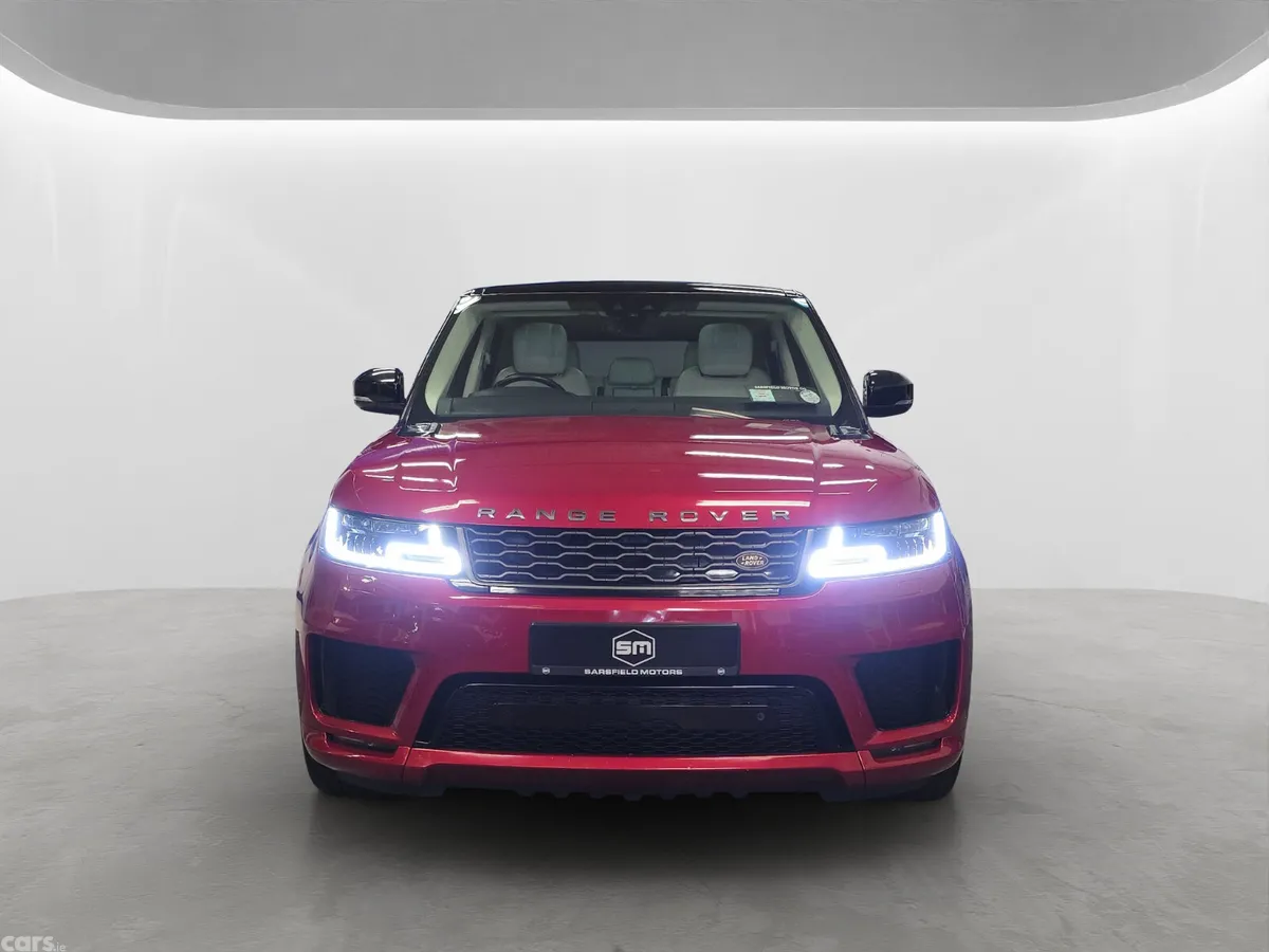 Land Rover Range Rover Sport SUV, Petrol Plug-in Hybrid, 2018, Red