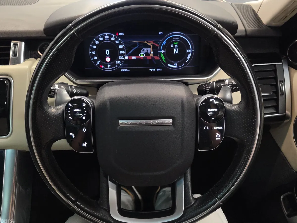 Land Rover Range Rover Sport SUV, Petrol Plug-in Hybrid, 2018, Red