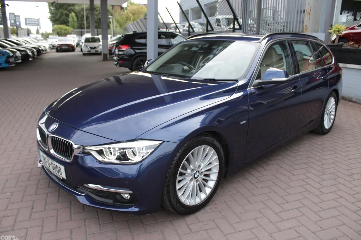 BMW 3-Series Estate, Diesel, 2018, Blue