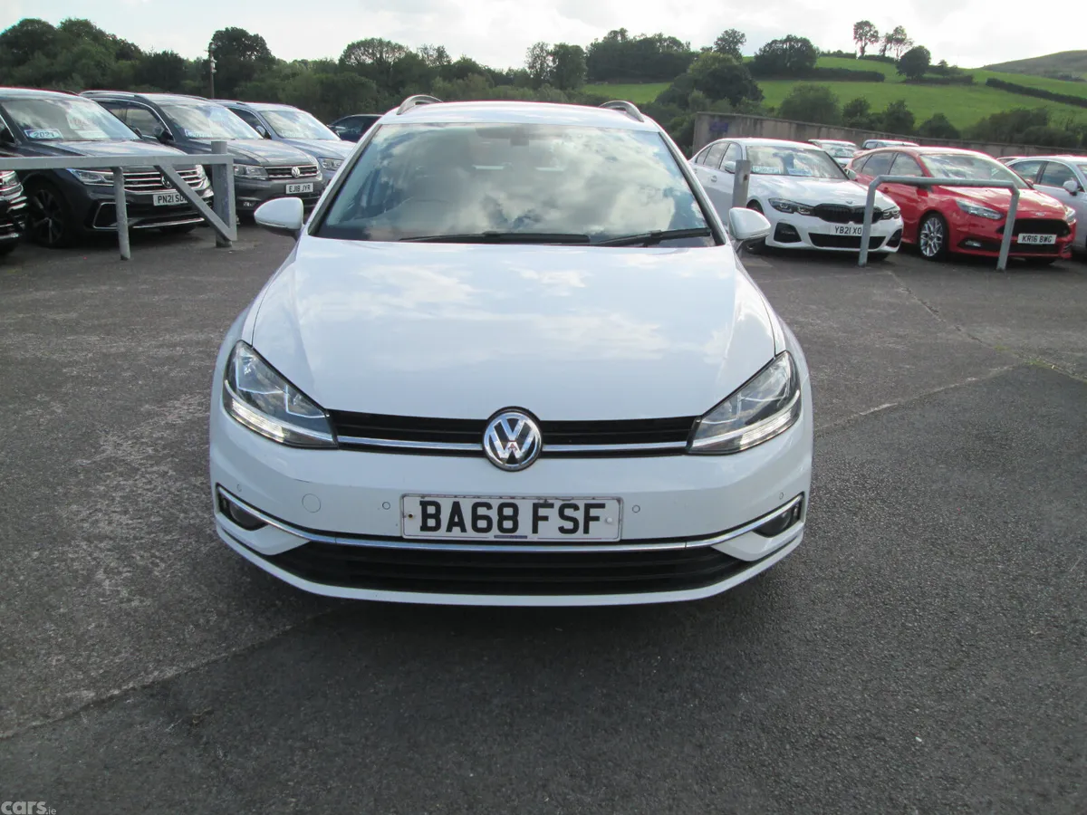 Volkswagen Golf Estate, Diesel, 2019, White