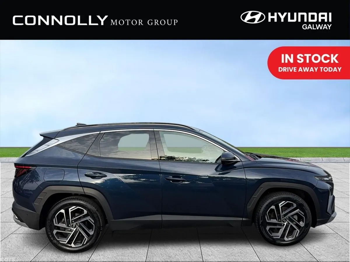 Hyundai Tucson SUV, Petrol Plug-in Hybrid, 2025, Blue