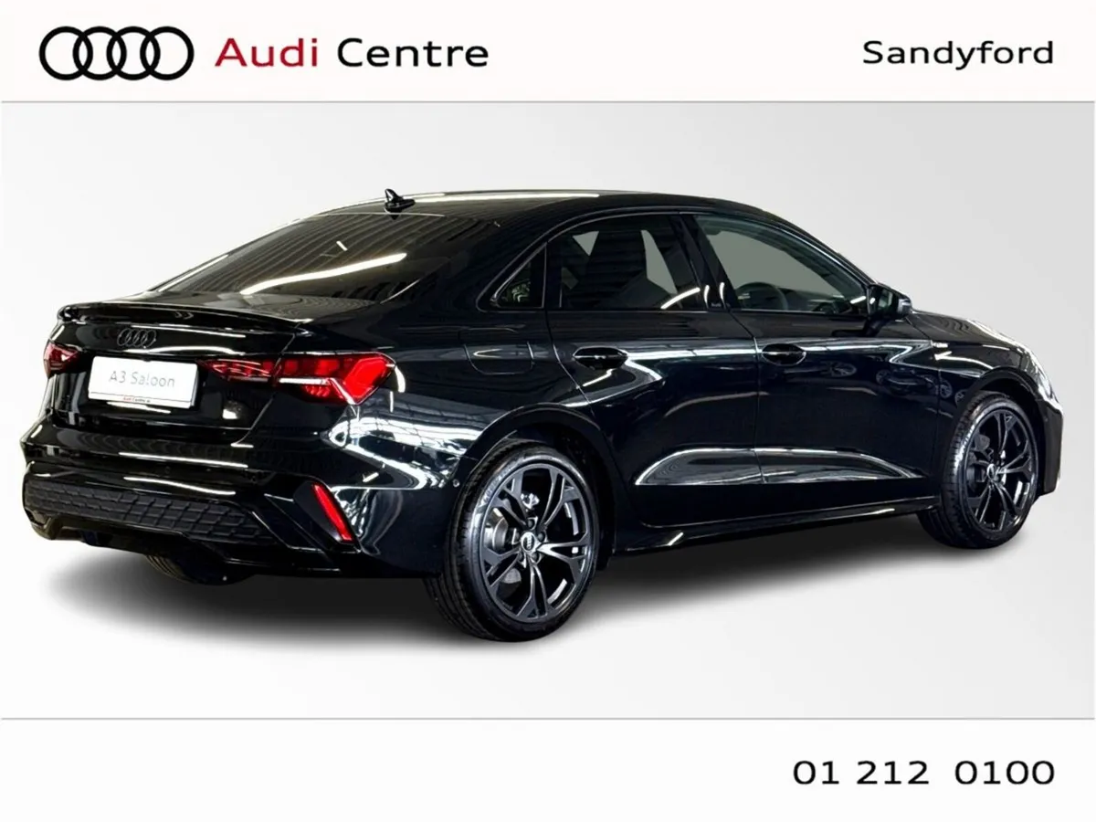 Audi A3 Saloon, Petrol, 2026, Black