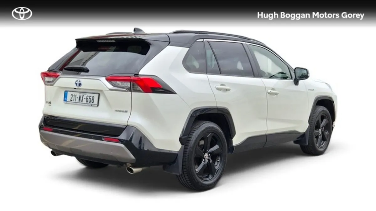Toyota RAV4 SUV, Petrol Hybrid, 2021, White