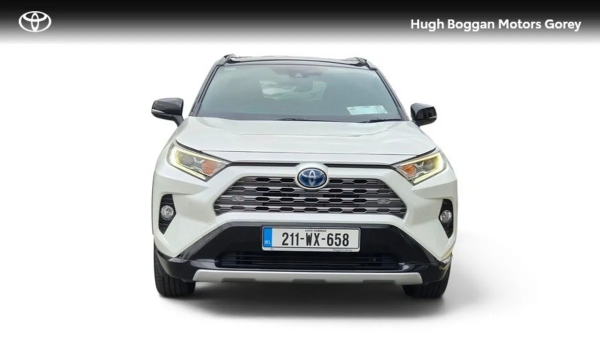 Toyota RAV4 SUV, Petrol Hybrid, 2021, White