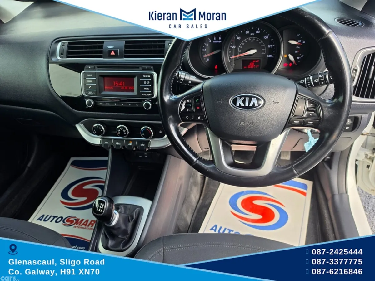 Kia Rio Hatchback, Diesel, 2016, White