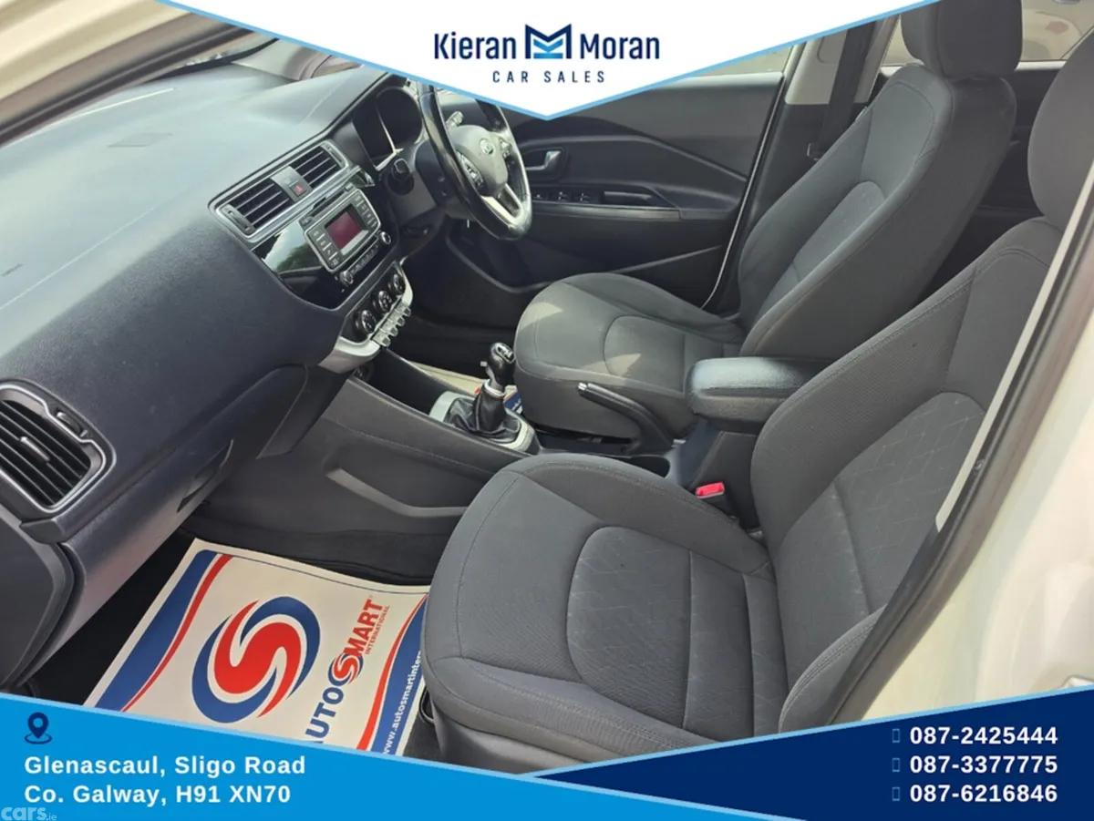 Kia Rio Hatchback, Diesel, 2016, White