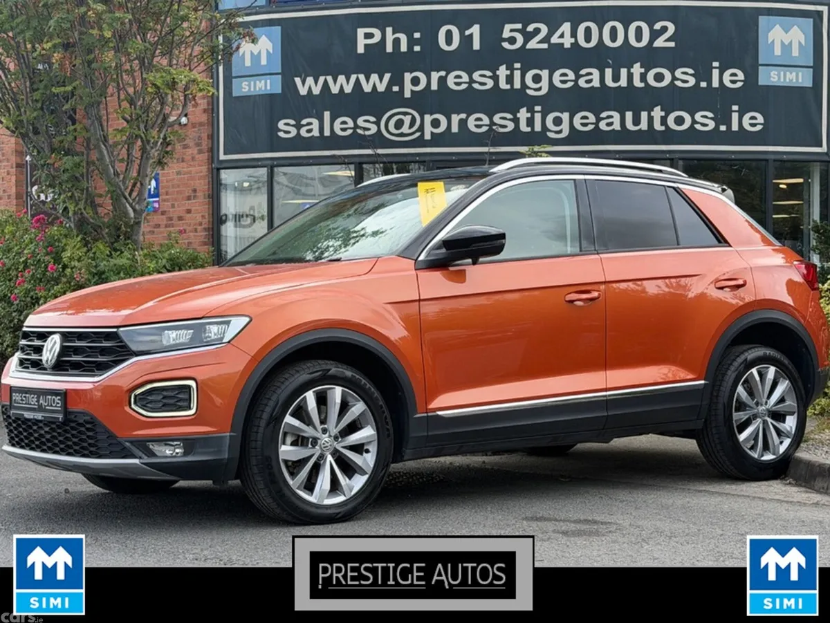 Volkswagen T-Roc SUV, Diesel, 2020, Orange