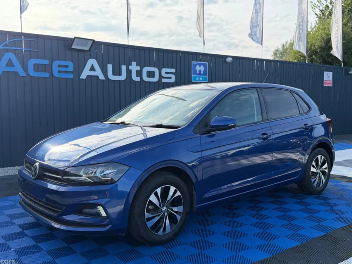 Volkswagen Polo Hatchback, Petrol, 2018, Blue