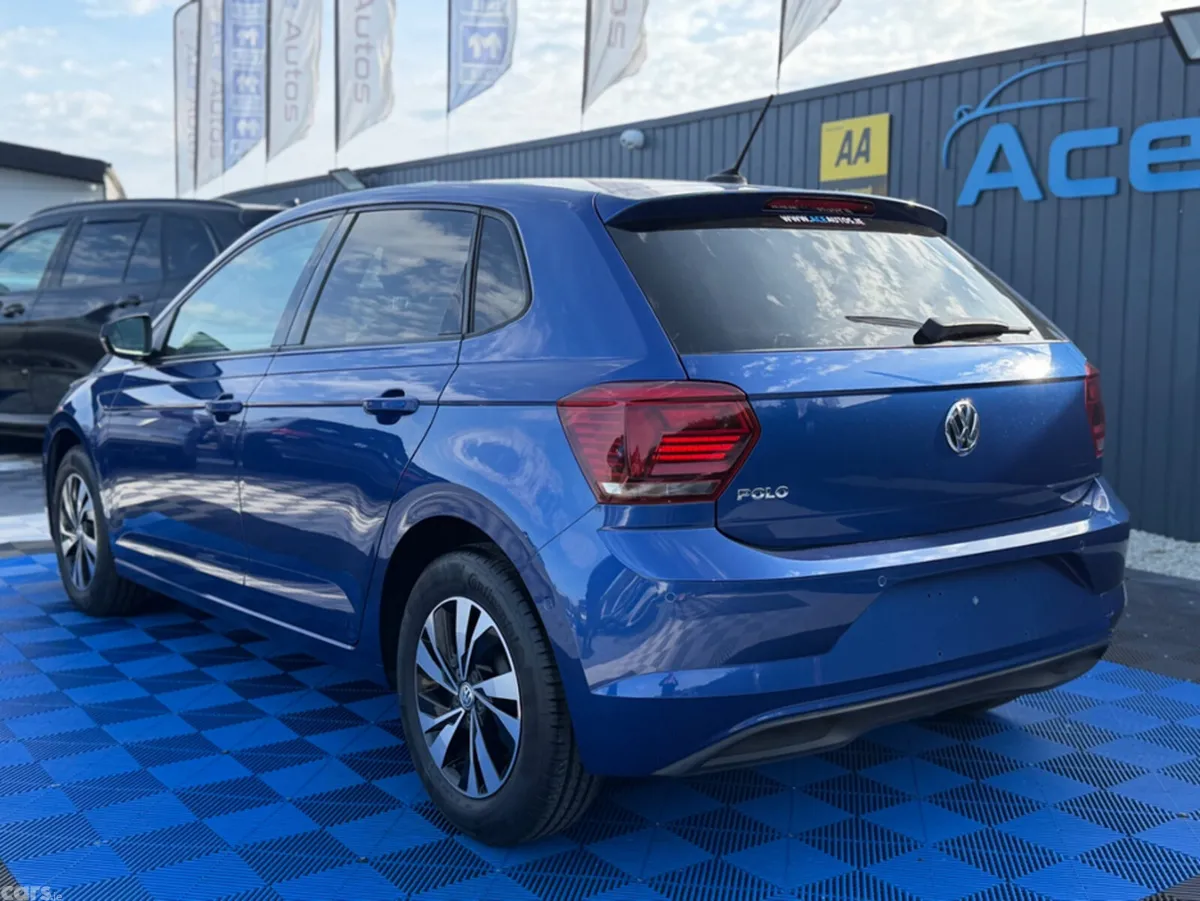Volkswagen Polo Hatchback, Petrol, 2018, Blue