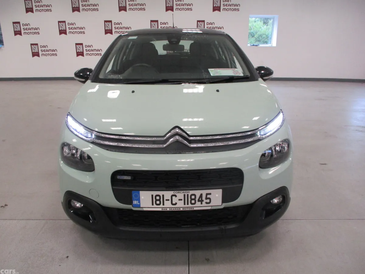 Citroen C3 Hatchback, Petrol, 2018, Green