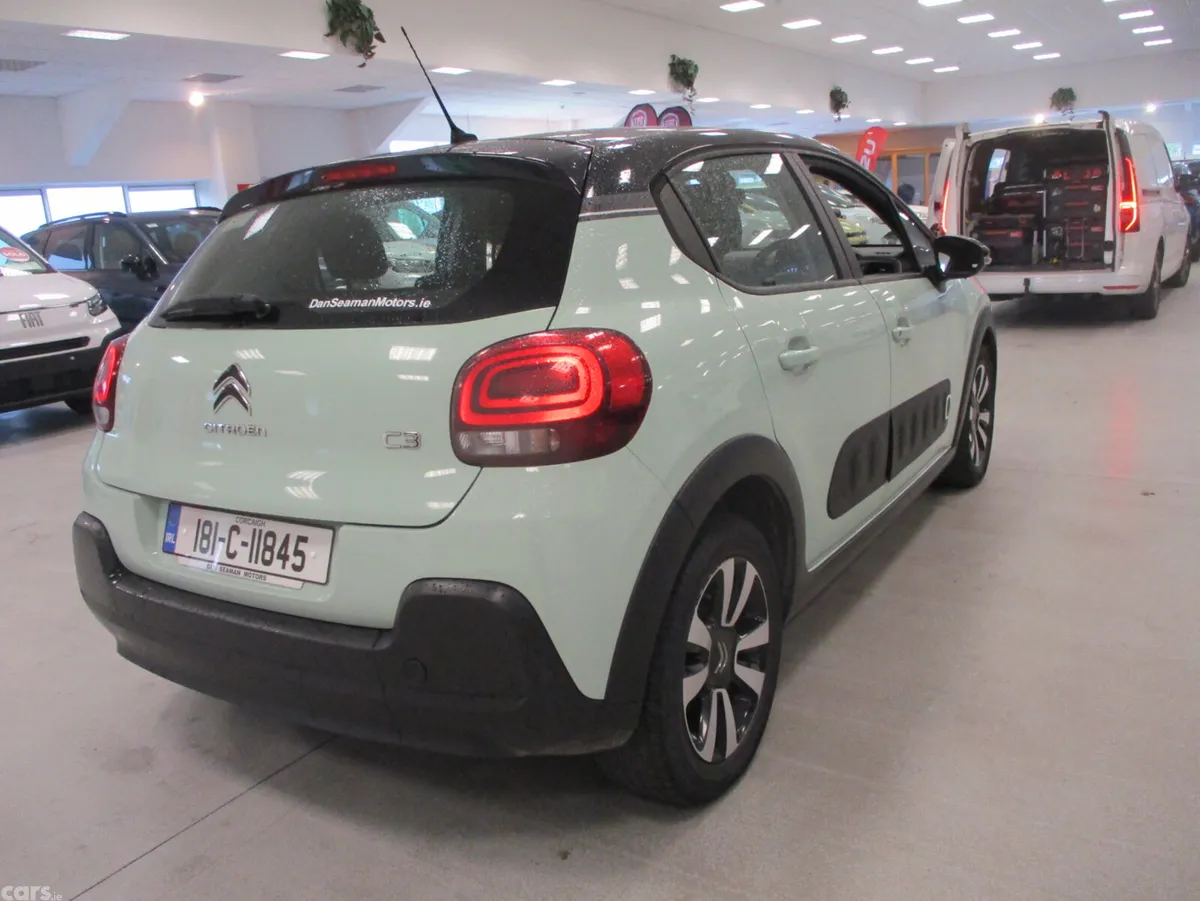 Citroen C3 Hatchback, Petrol, 2018, Green