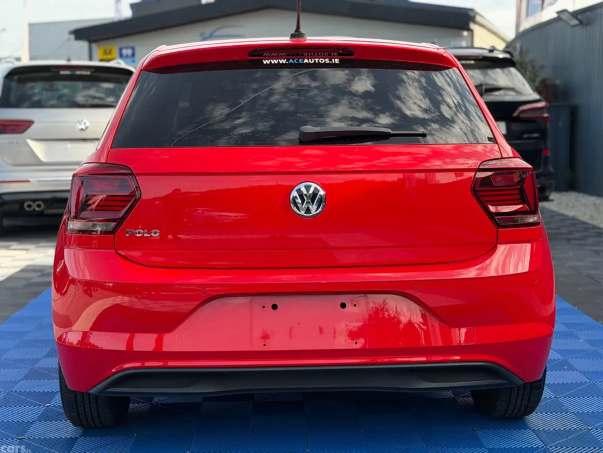 Volkswagen Polo Hatchback, Petrol, 2019, Red