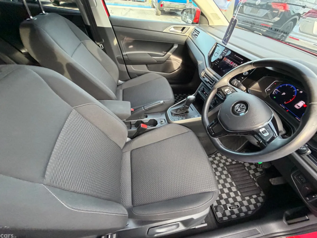 Volkswagen Polo Hatchback, Petrol, 2019, Red