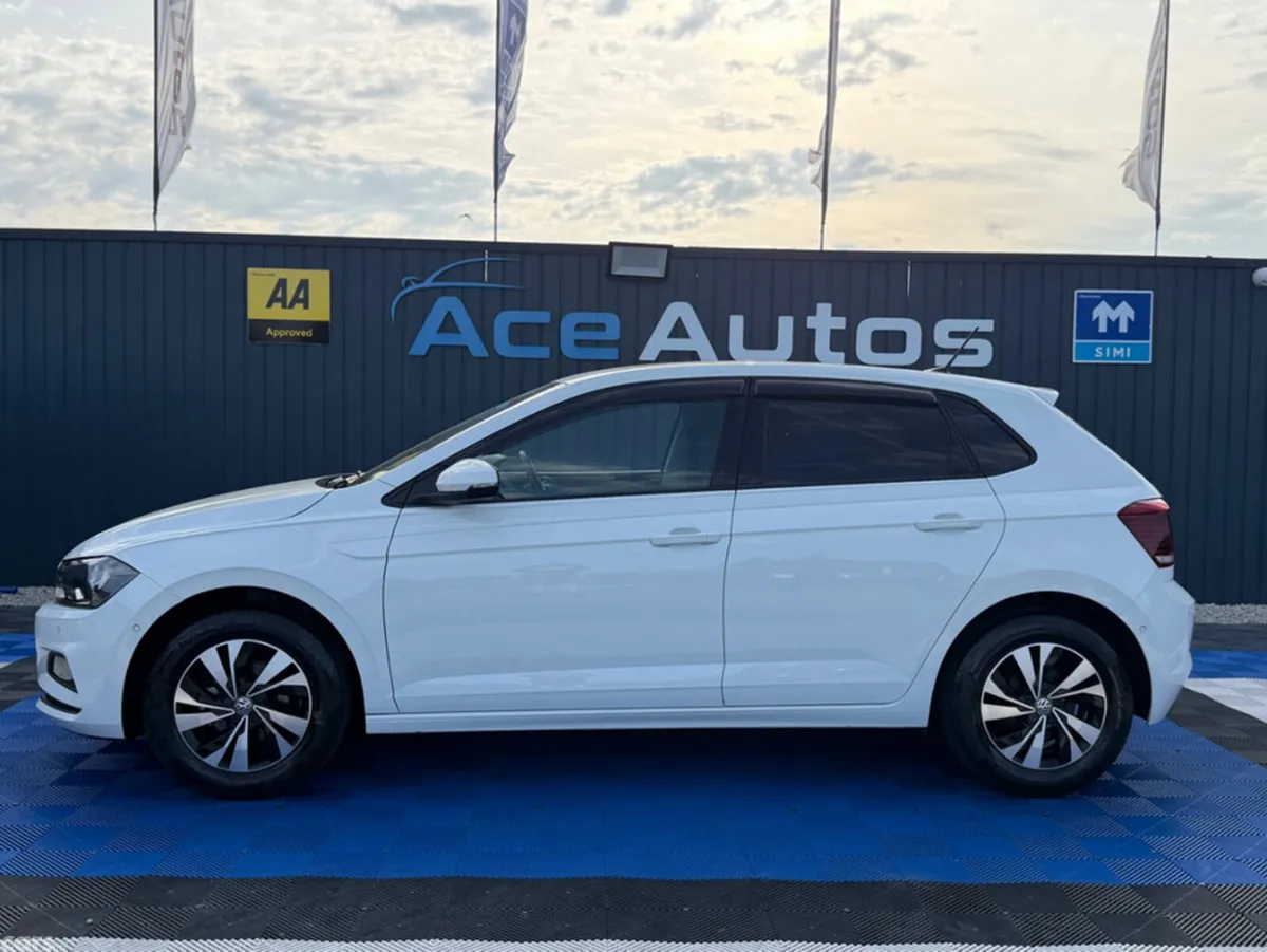 Volkswagen Polo Hatchback, Petrol, 2019, White