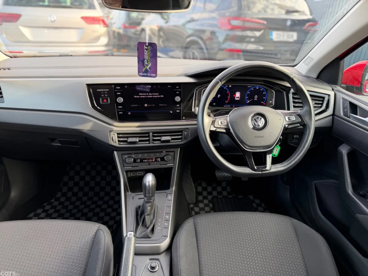 Volkswagen Polo Hatchback, Petrol, 2019, Red
