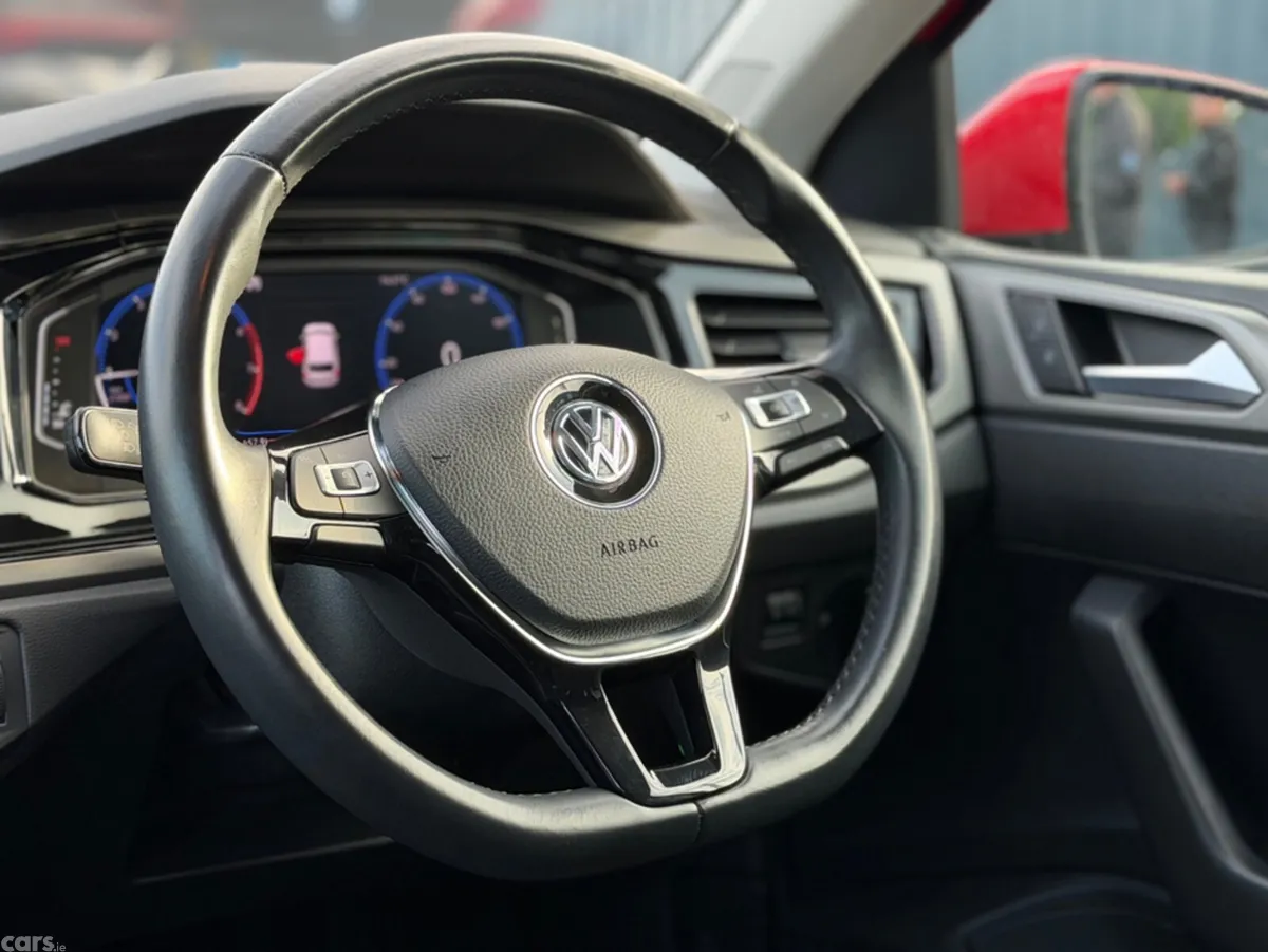 Volkswagen Polo Hatchback, Petrol, 2019, Red