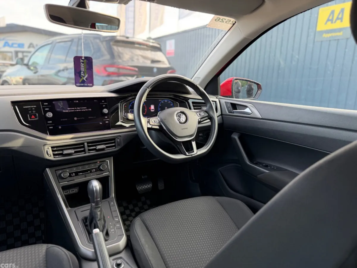 Volkswagen Polo Hatchback, Petrol, 2019, Red