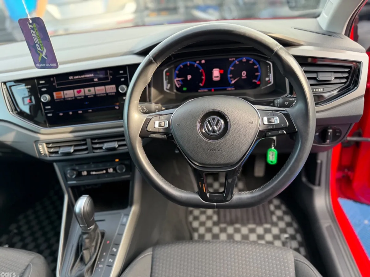 Volkswagen Polo Hatchback, Petrol, 2019, Red