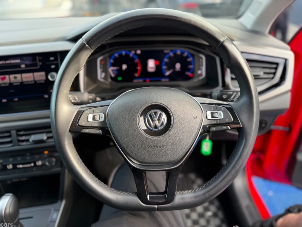 Volkswagen Polo Hatchback, Petrol, 2019, Red