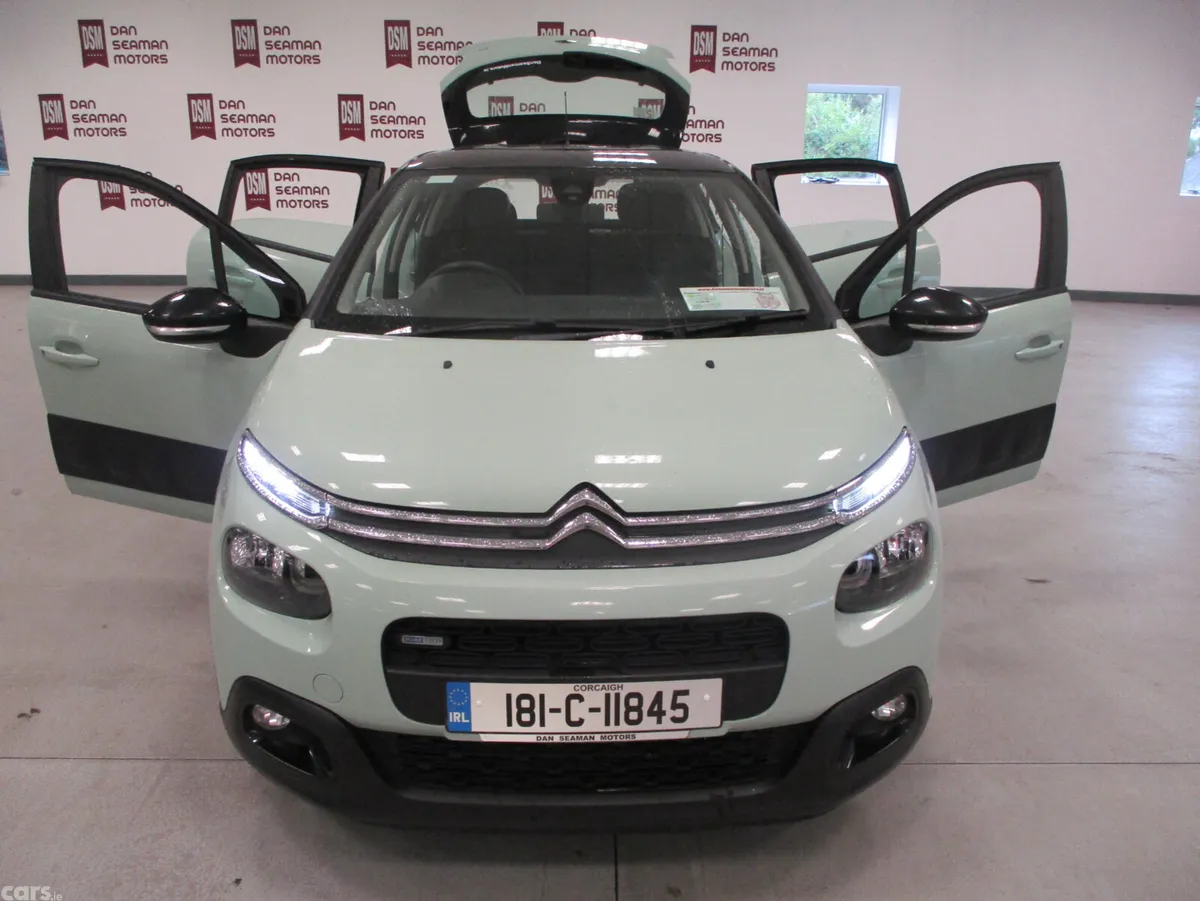 Citroen C3 Hatchback, Petrol, 2018, Green