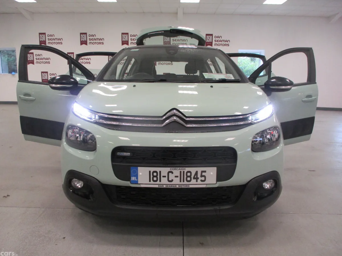 Citroen C3 Hatchback, Petrol, 2018, Green