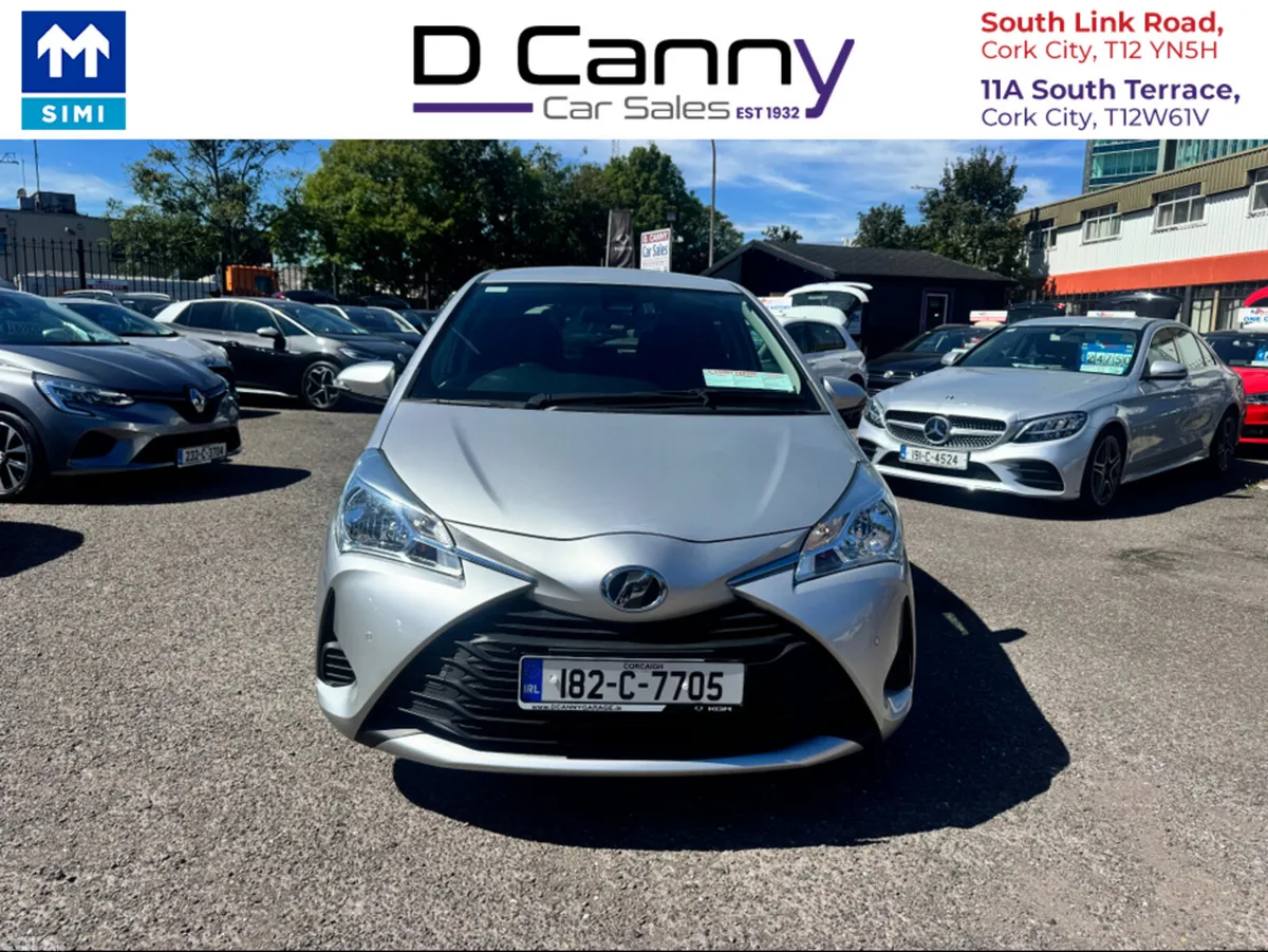 Toyota Vitz Hatchback, Petrol, 2018, Silver