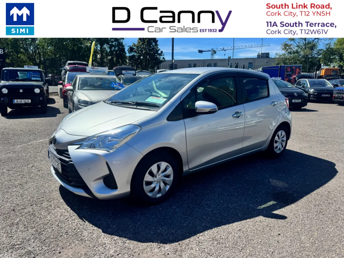 Toyota Vitz Hatchback, Petrol, 2018, Silver